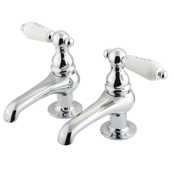 Restoration Basin Tap Faucet, Polished Chrome